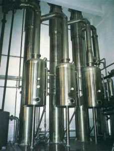三效降膜连续进料浓缩器
