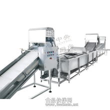 翔鹰全自动连续式叶菜类洗菜机与连续排污扩容器的应用优势
